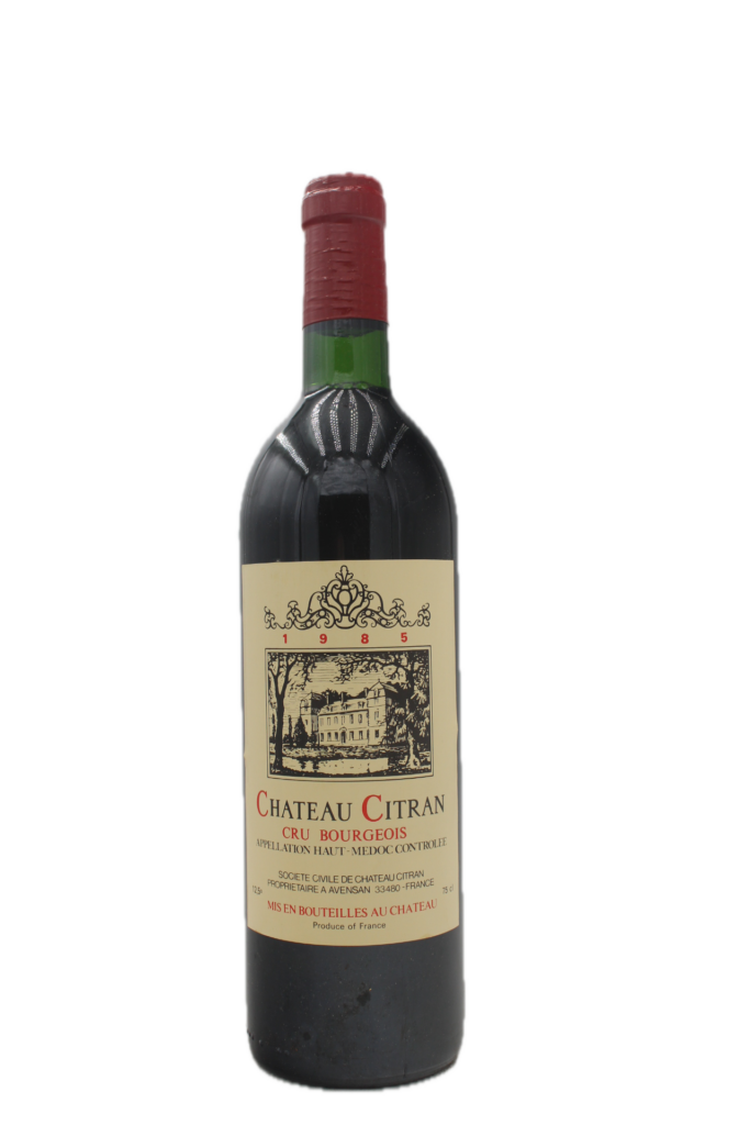 Château Citran - Haut Medoc Cru Bourgeois 1985