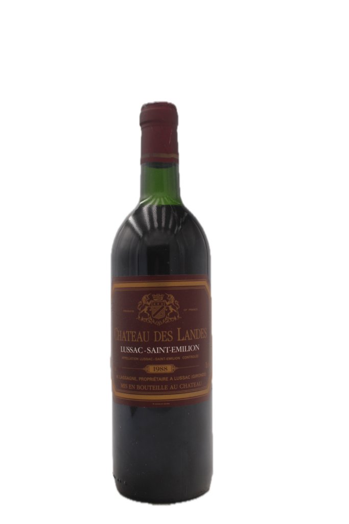 Château des Landes - Lussac Saint Emilion 1988