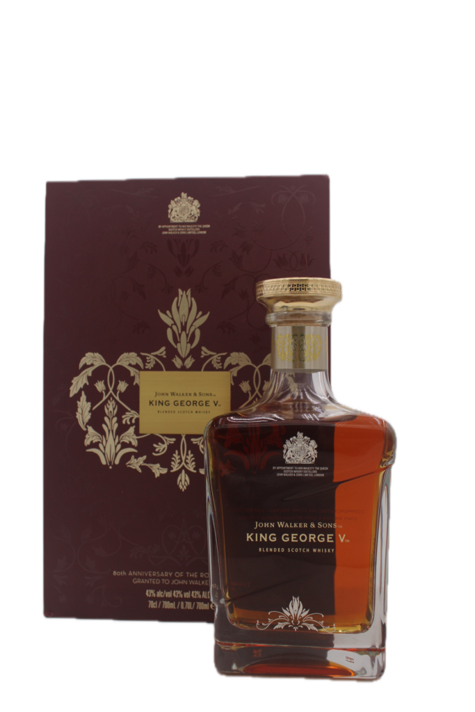 Johnnie Walker - Blue Label King George V 80th Anniversary Edition (Old Bottle)