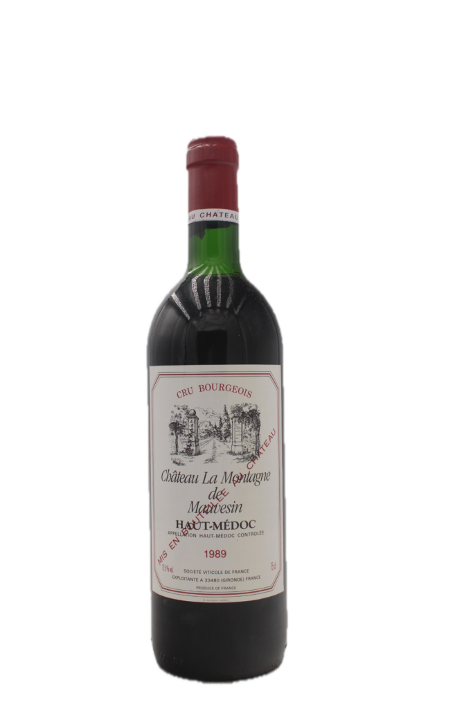 Château la Montagne de Mauvesin - Haut Médoc Cru Bourgeois 1989
