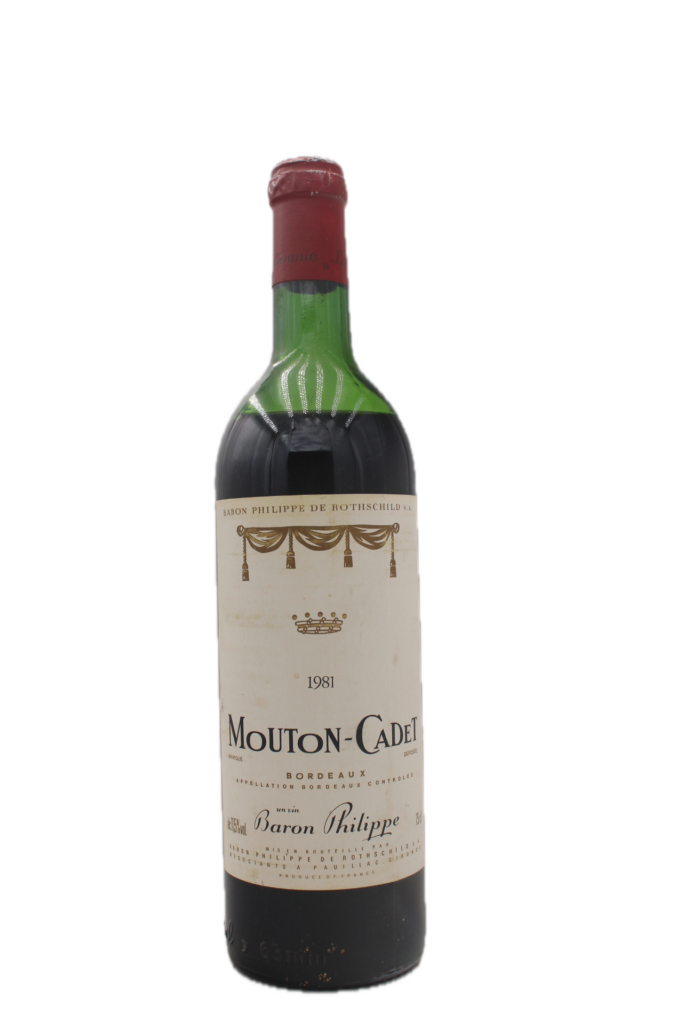 Baron Philippe - Mouton Cadet 1981 (Low Shoulder)