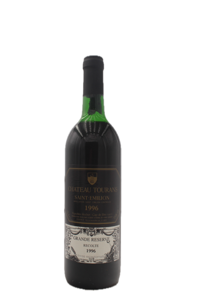 Château Tourans - Saint Emilion Grande Reserve 1996