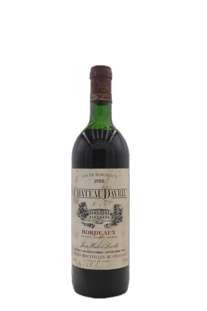 Château D'Avril - Bordeaux Rouge 1988
