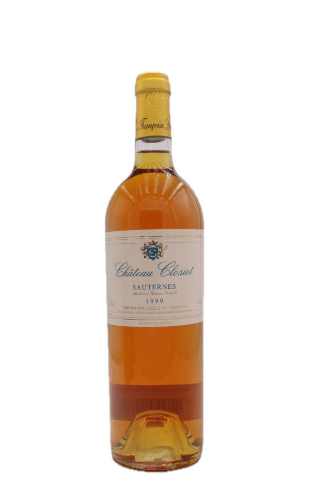 Chateau Closiot - Sauternes 1999