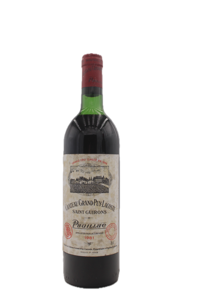 Château Grand Puy Lacoste - Grand Cru Classé 1981