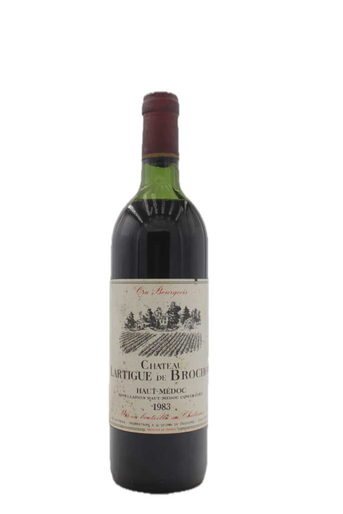 Château Lartigue de Brochon - Haut-Médoc Cru Bourgeois 1983