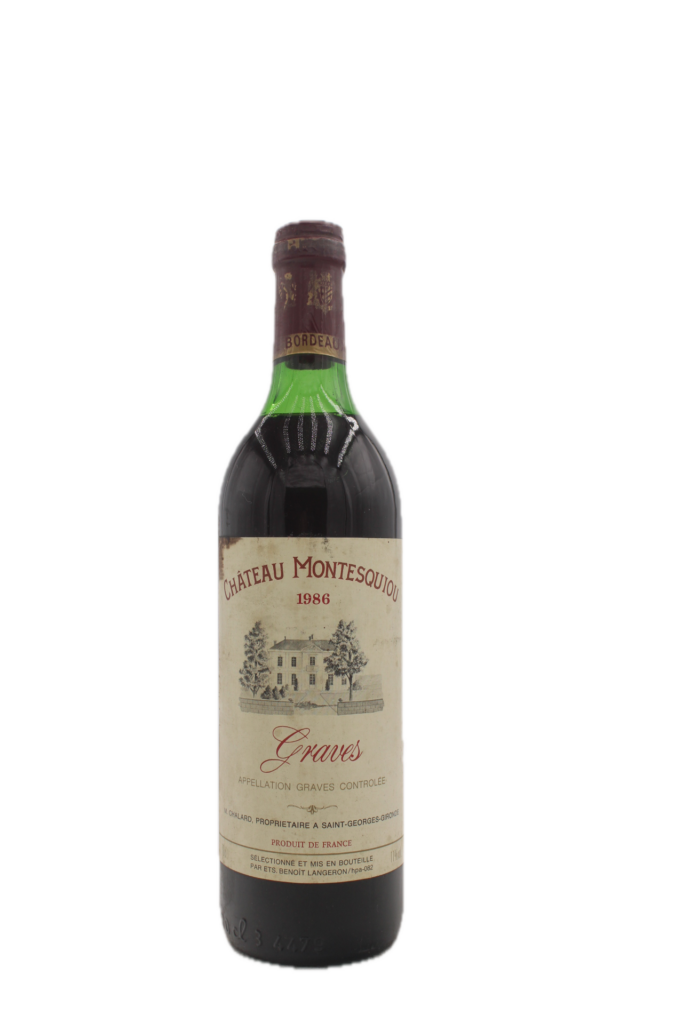 Château Montesquiou - Graves 1986