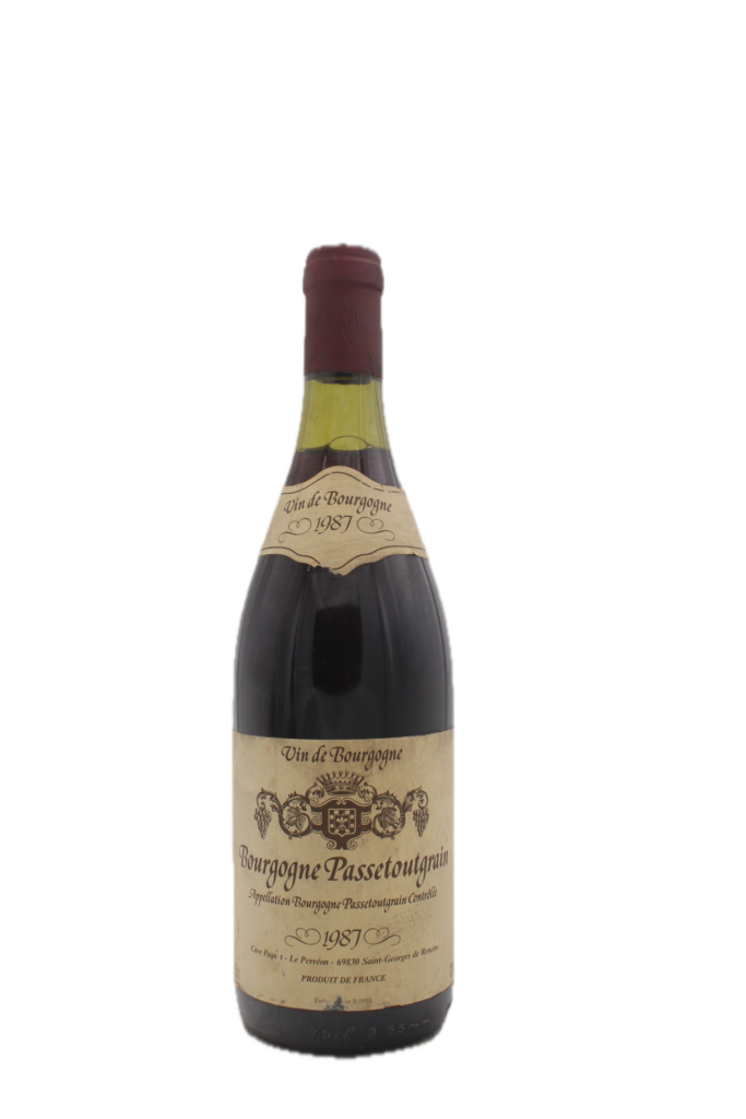 Cave Paquet - Bourgogne Passetoutgrain 1987
