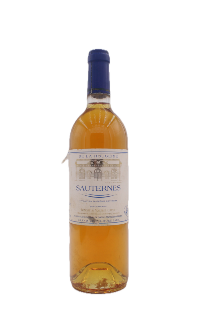 Benoit & Valérie Calvet - Sauternes de la Rougerie 2003