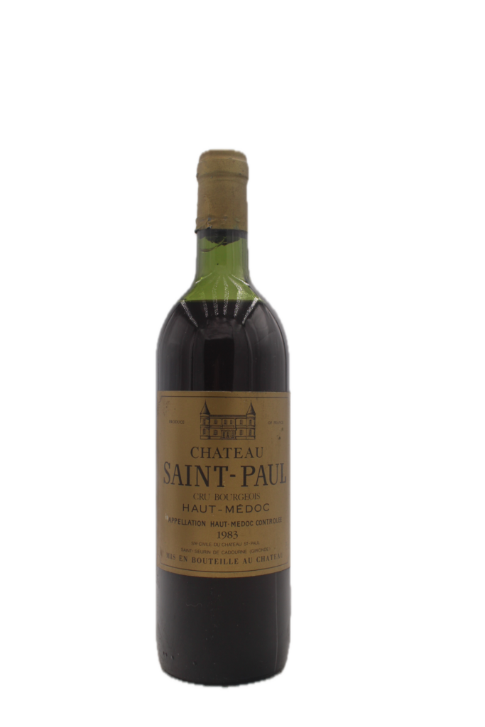 Château Saint Paul - Haut-Médoc Cru Bourgeois 1983 (Low Shoulder)