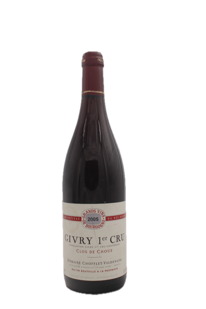 Domaine Chofflet-Valdenaire - Givry Premier Cru "Clos de Choue" 2005