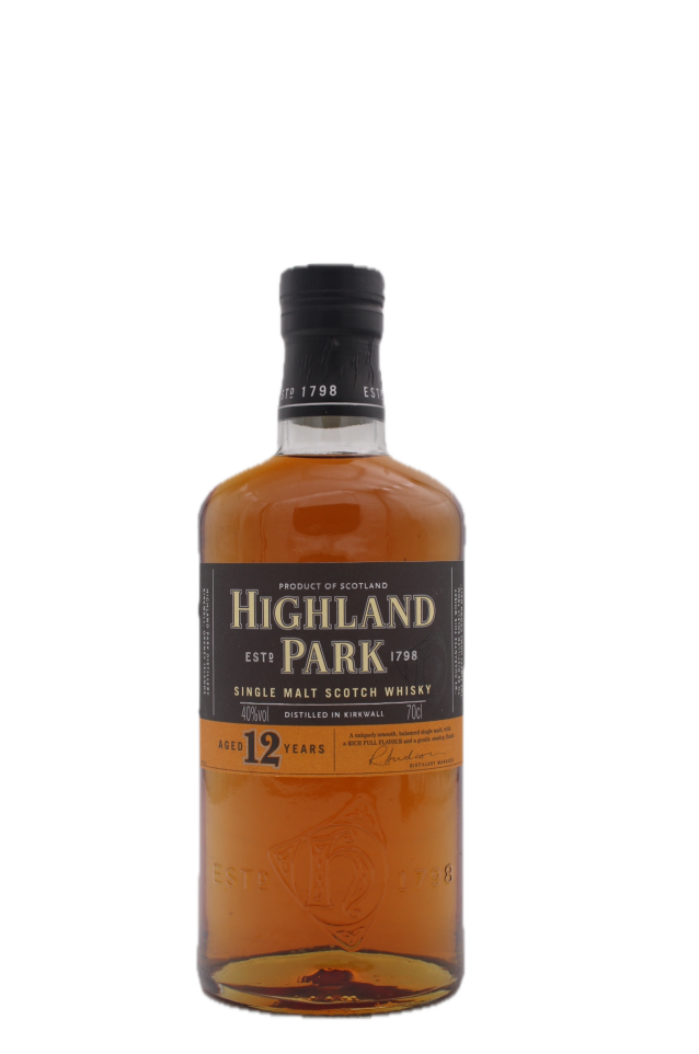 Highland Park 12 Old Bottle