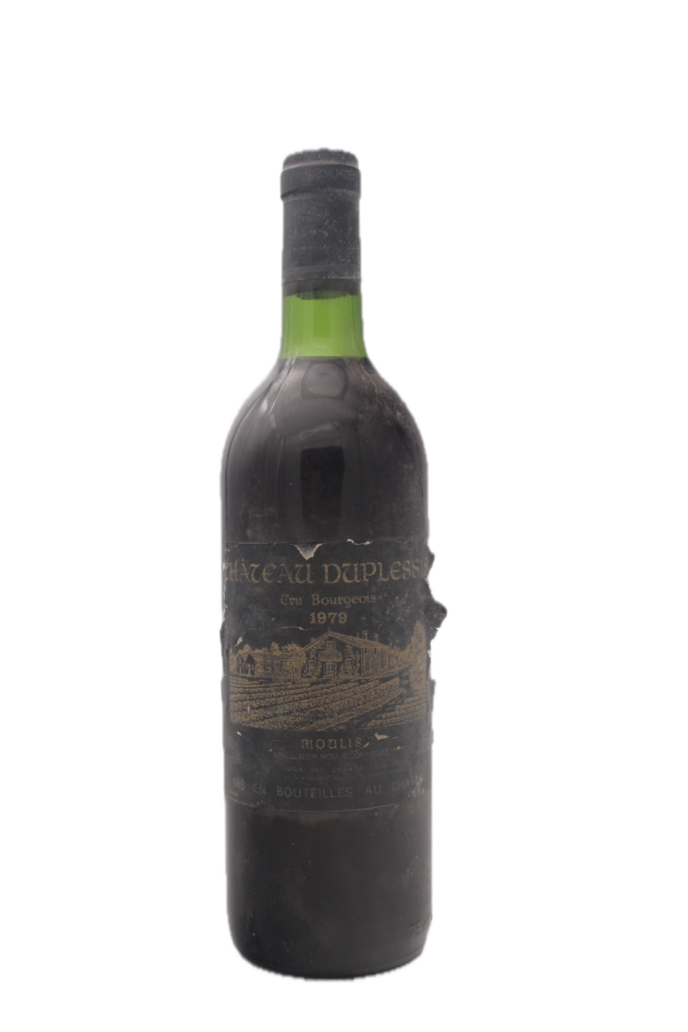 Château Duplessis 1979 (slightly damaged label)