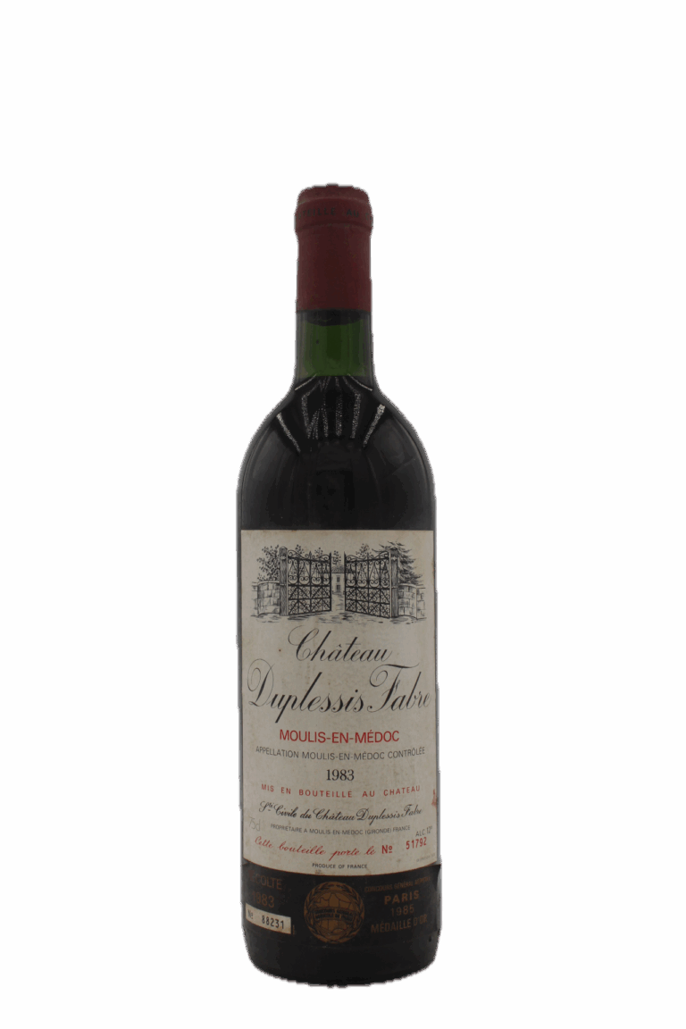 Chateau Duplessis Fabre 1983