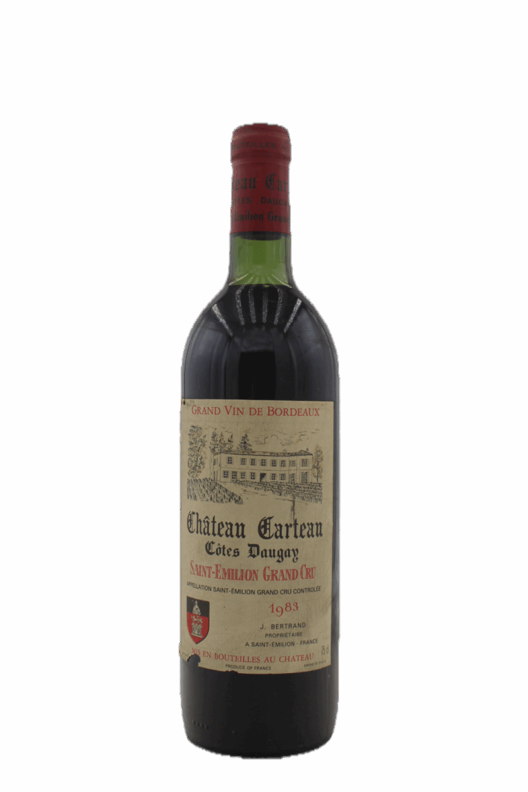Château Carteau Cotes Daugay - Saint Emilion Grand Cru 1983