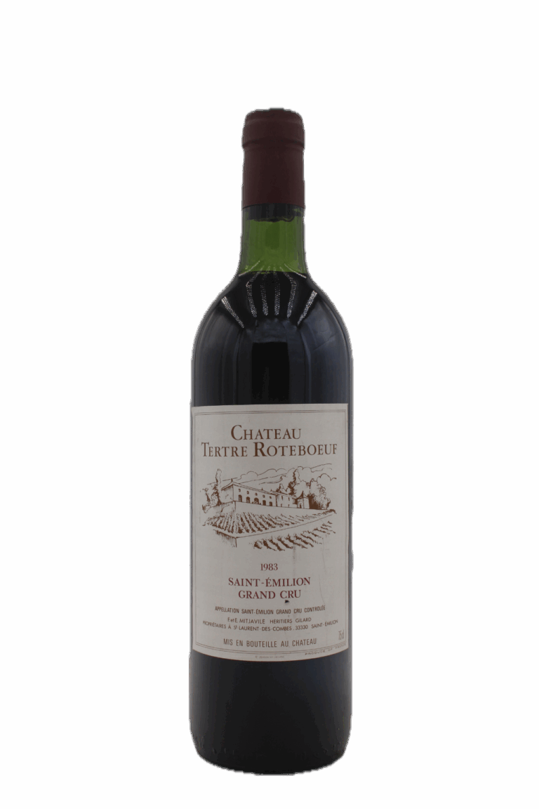 Chateau Tertre Roteboeuf - Saint Emilion Grand Cru 1983