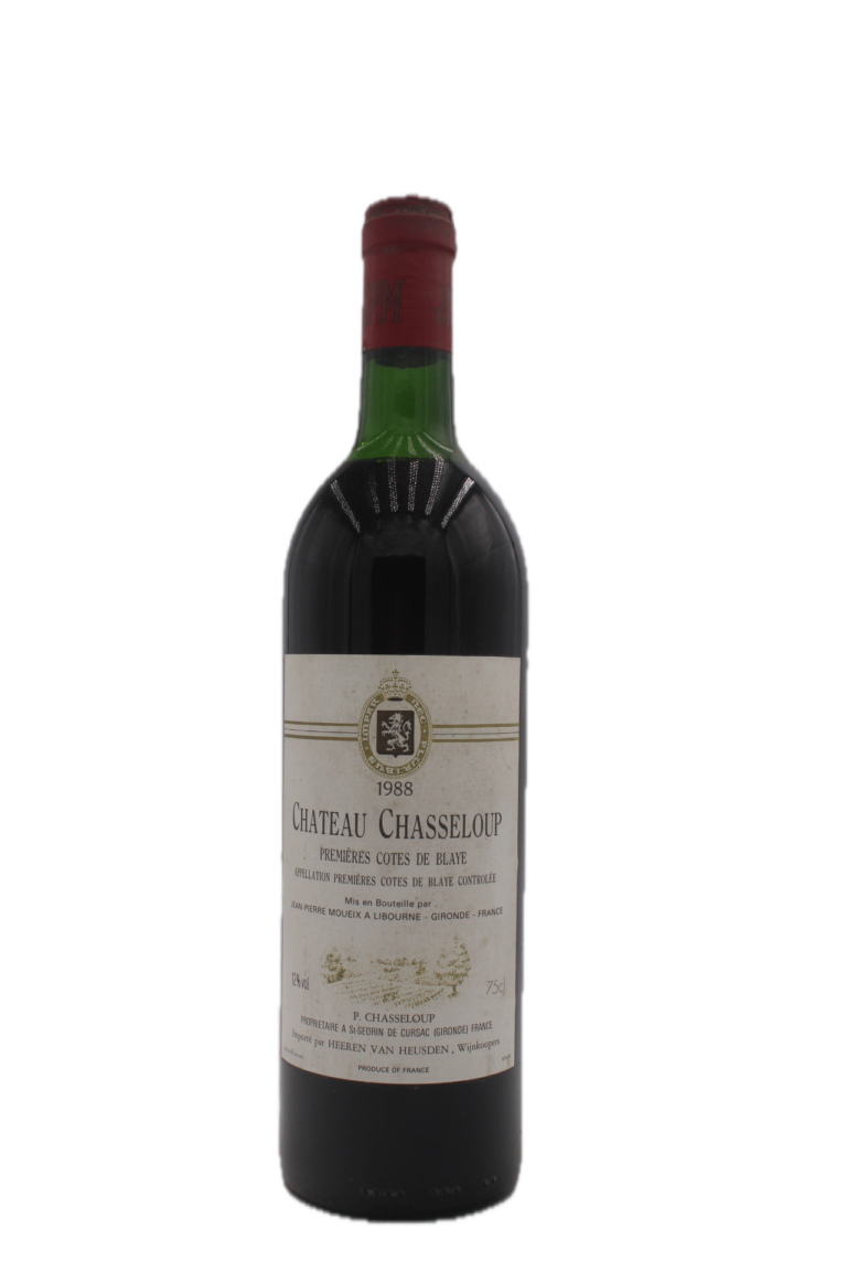 Château Chasseloup - 1er Cotes de Blaye 1988