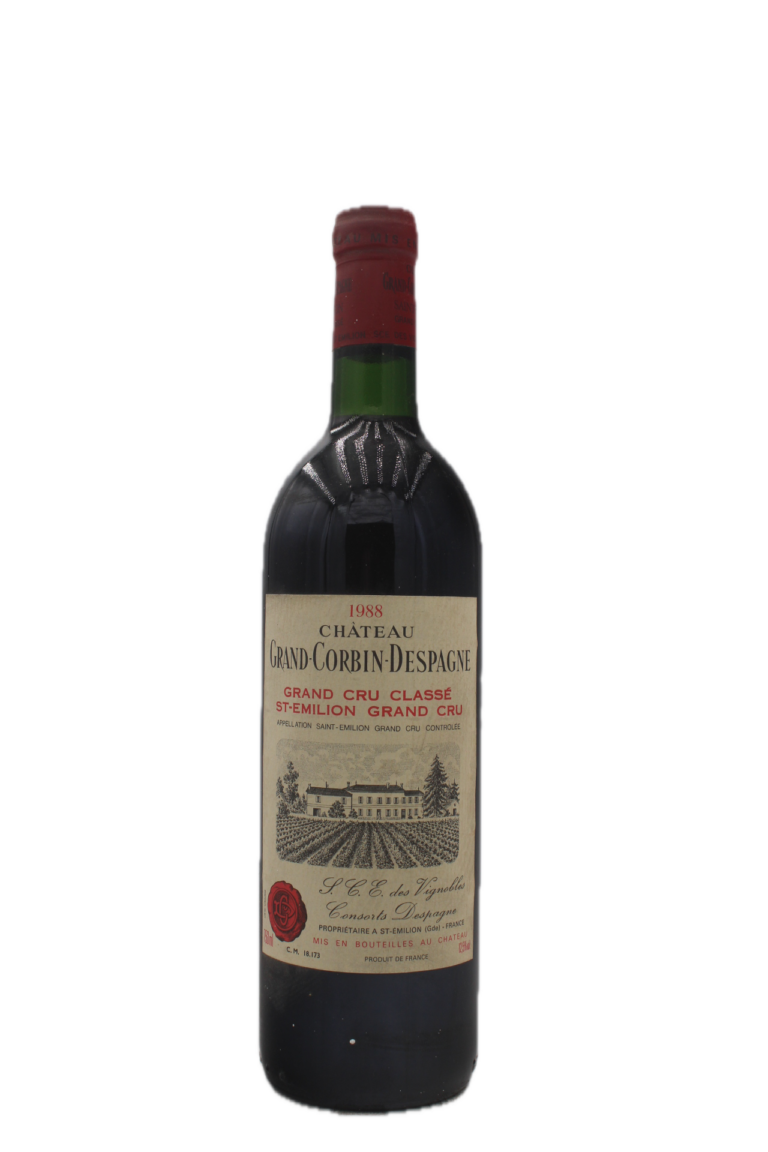 Château Grand Corbin Despagne - Saint-Emilion Grand Cru Classé 1988