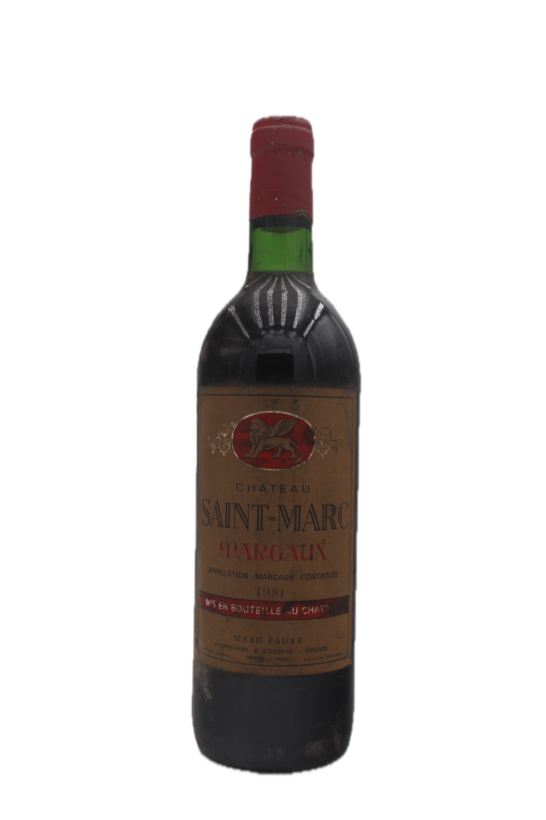 Chateau Saint Marc - Margaux 1981