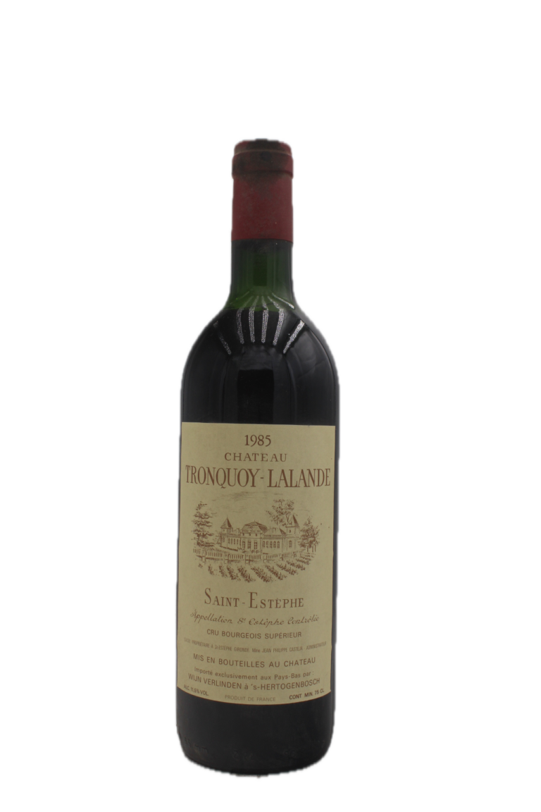 Château Tronquoy-Lalande - Saint-Estephe 1985