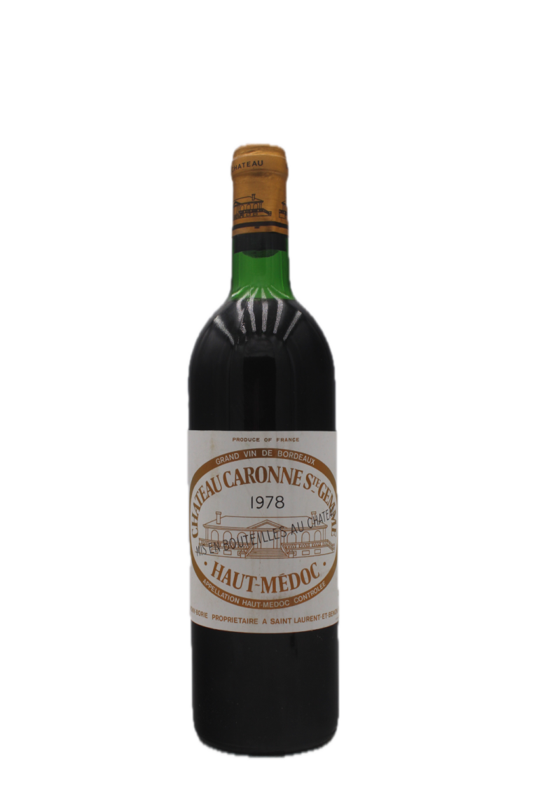 Château Caronne St. Gemme - Haut Médoc 1978