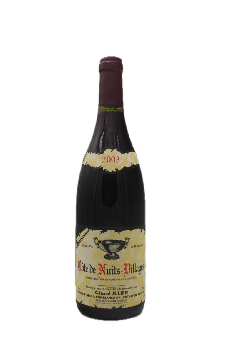 Gerard Julien - Cote de Nuits Villages 2003