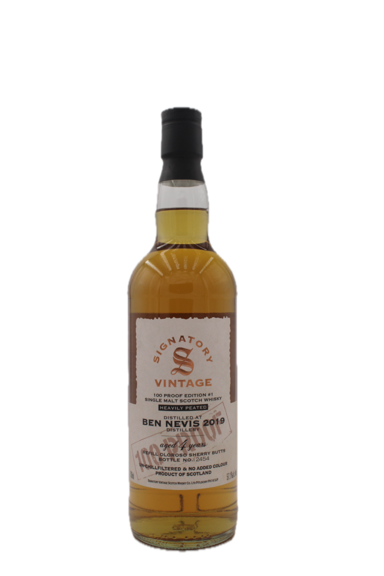 Signatory Vintage - Ben Nevis 4 Years 2019
