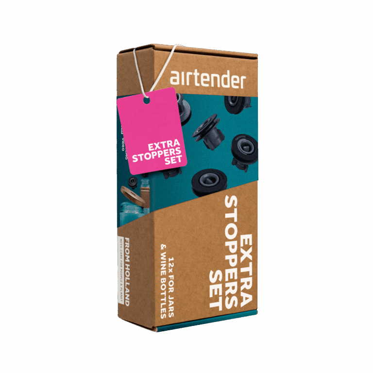 Airtender - 12 Vacuümstoppers