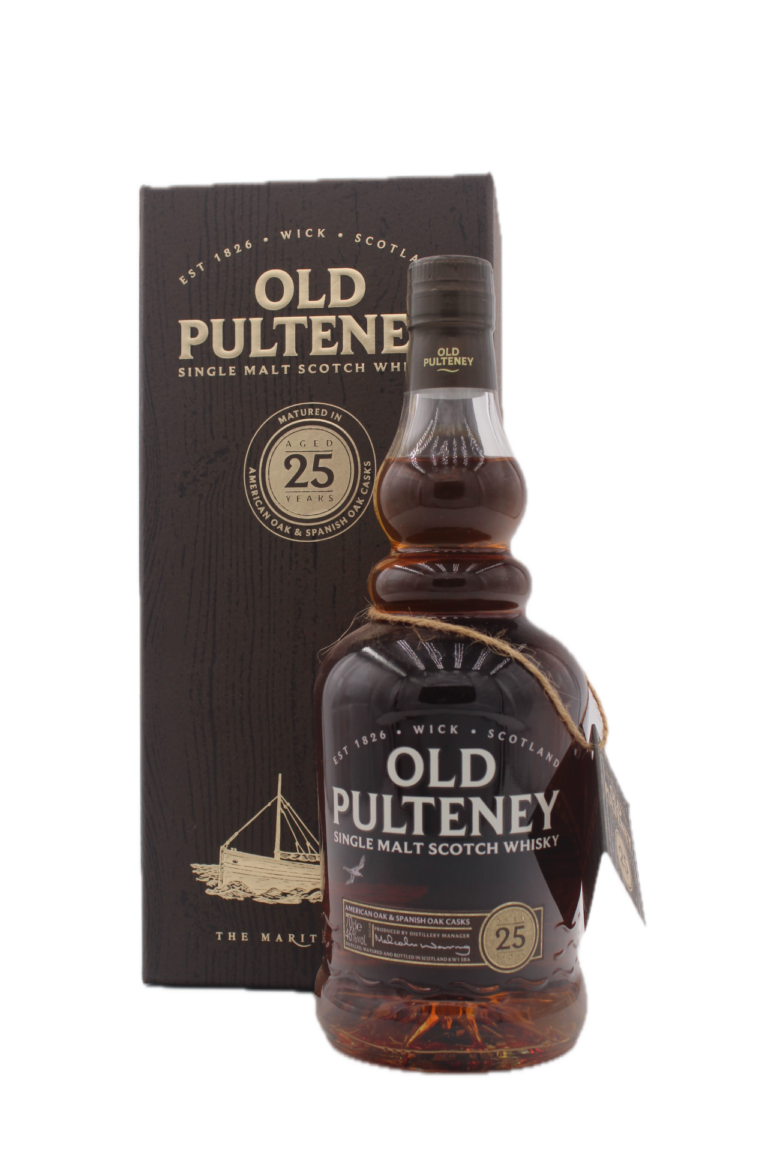 Old Pulteney - 25 Years American & Spanish Oak Casks