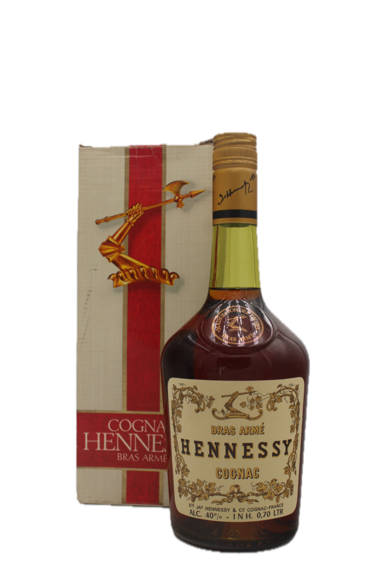 Hennessy - Bras Arme Cognac Old Bottle
