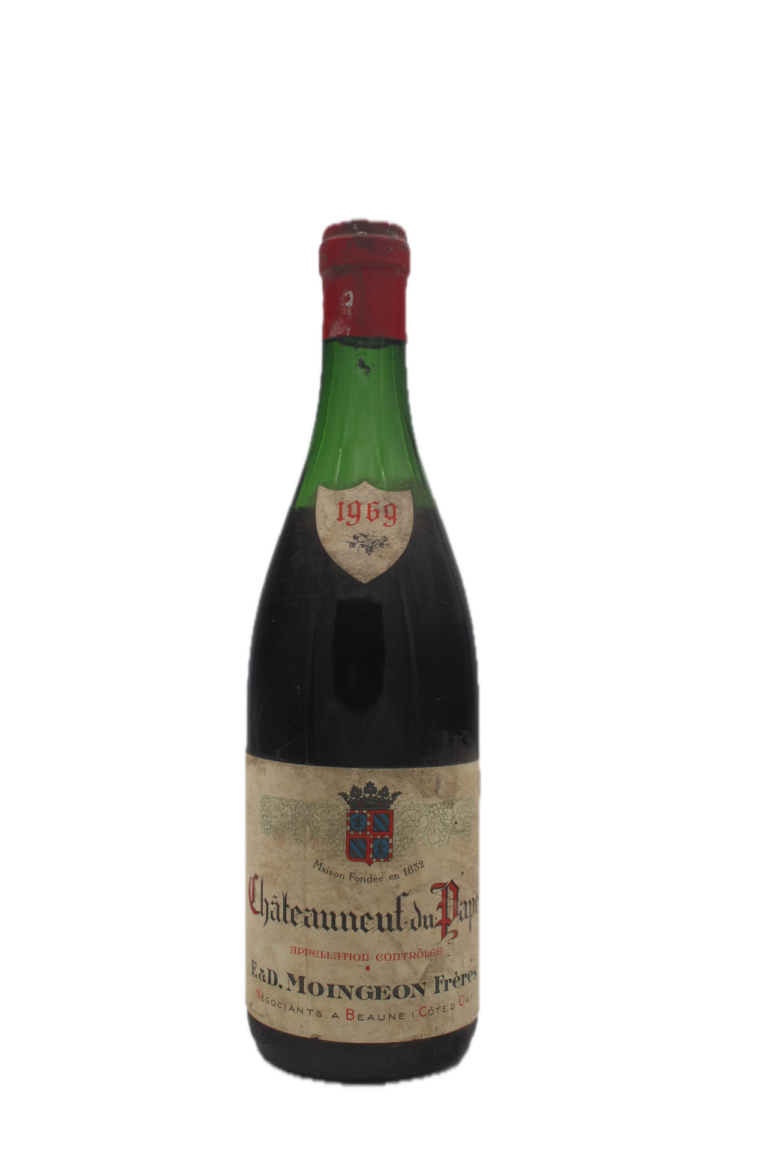 Moingeon Freres - Chateauneuf du Pape 1969 (Low Shoulder)