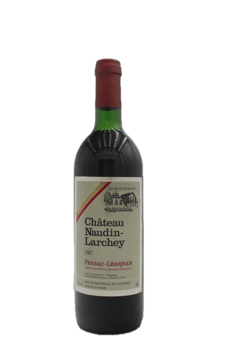 Château Naudin-Larchey - Pessac Leognan 1987