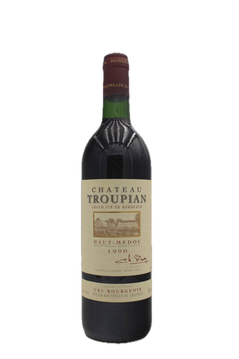 Château Troupian - Haut-Medoc 1990