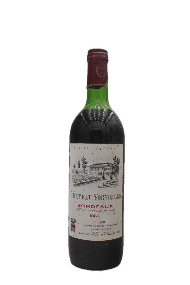 Château Vignolles - Bordeaux 1983