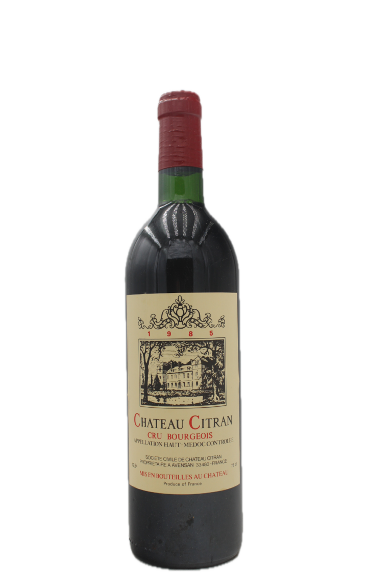 Château Citran - Haut Medoc Cru Bourgeois 1985