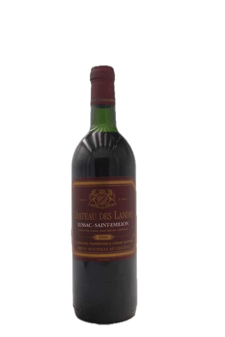 Château des Landes - Lussac Saint Emilion 1988