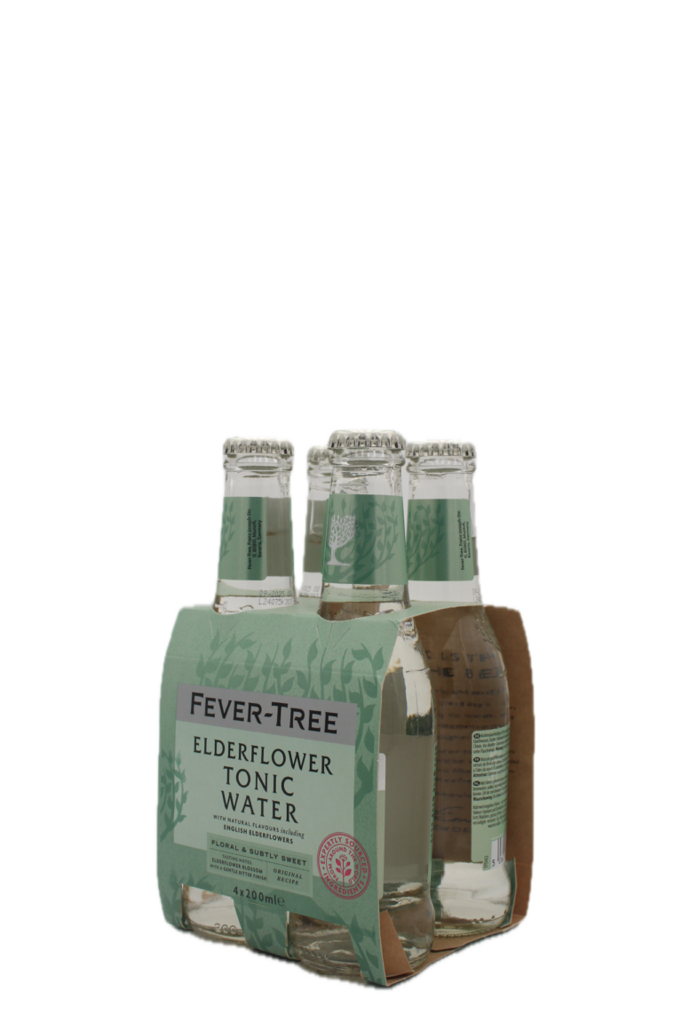 Fever Tree Elderflower Tonic 4-pack