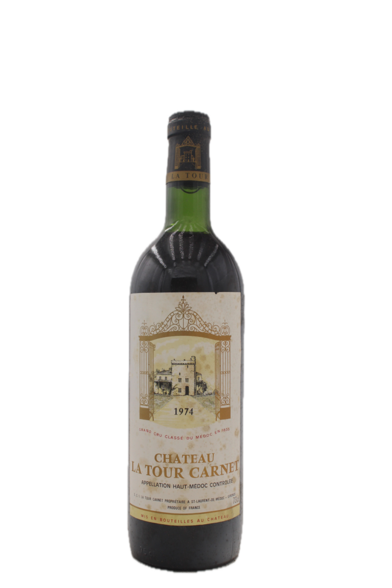 Château La Tour Carnet - Haut Medoc 1974