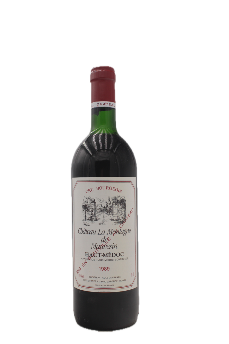 Château la Montagne de Mauvesin - Haut Médoc Cru Bourgeois 1989