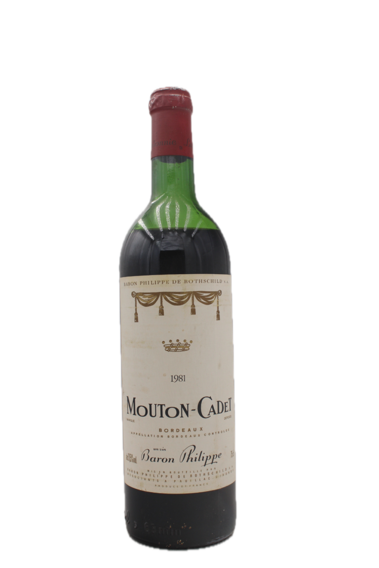 Baron Philippe - Mouton Cadet 1981 (Low Shoulder)