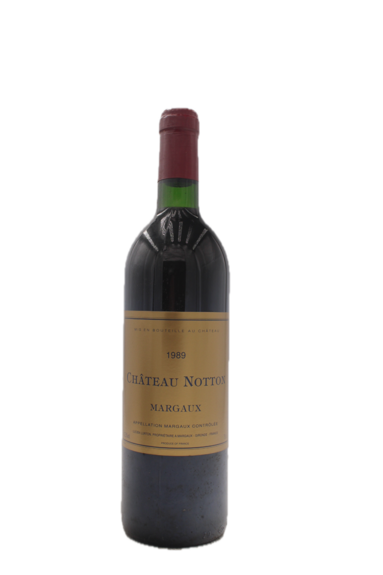 Château Notton - Margaux 1989