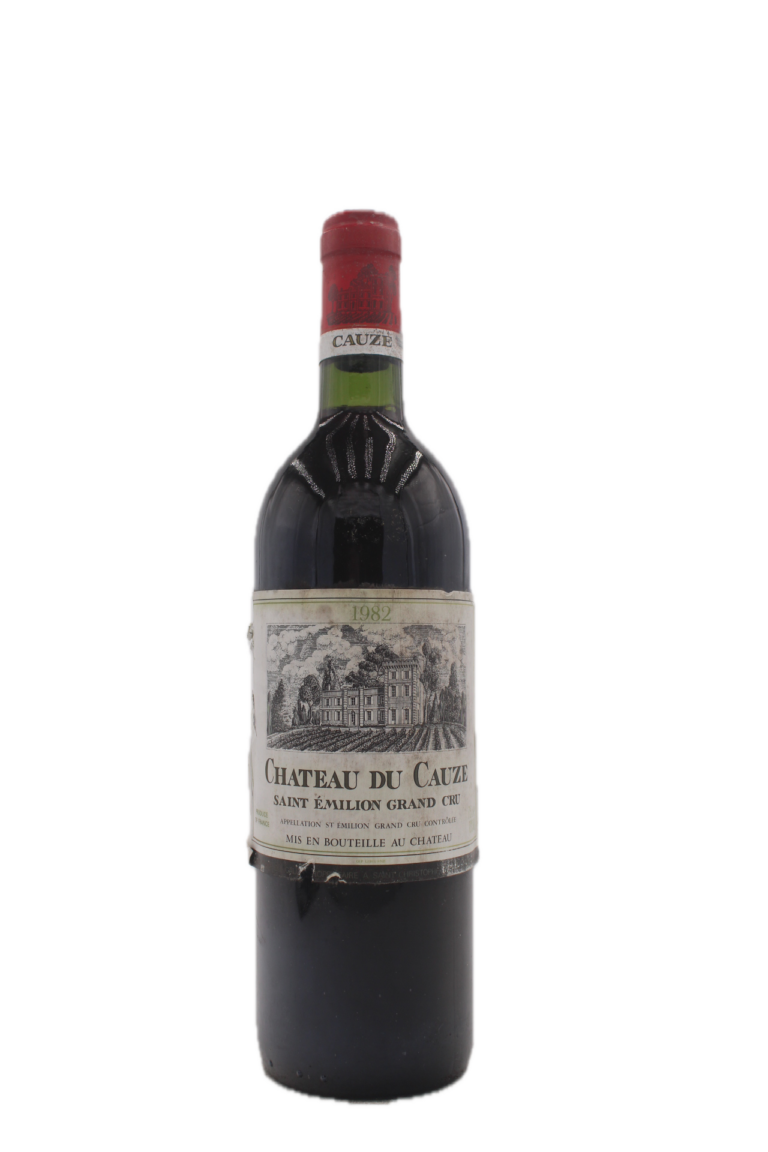 Château du Cauze - Saint Emilion Grand Cru 1982