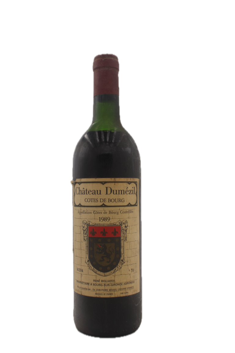 Château Dumézil - Cotes de Bourg 1989