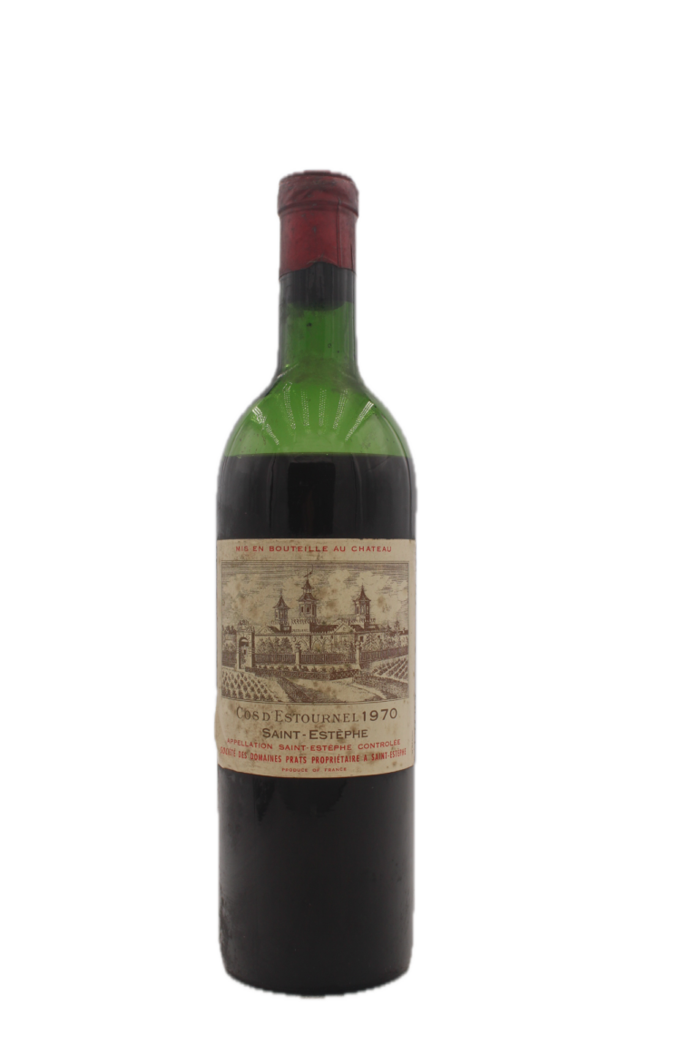 Château Cos d'Estournel - Saint-Estephe Grand Cru Classe 1970 (Low Shoulder)