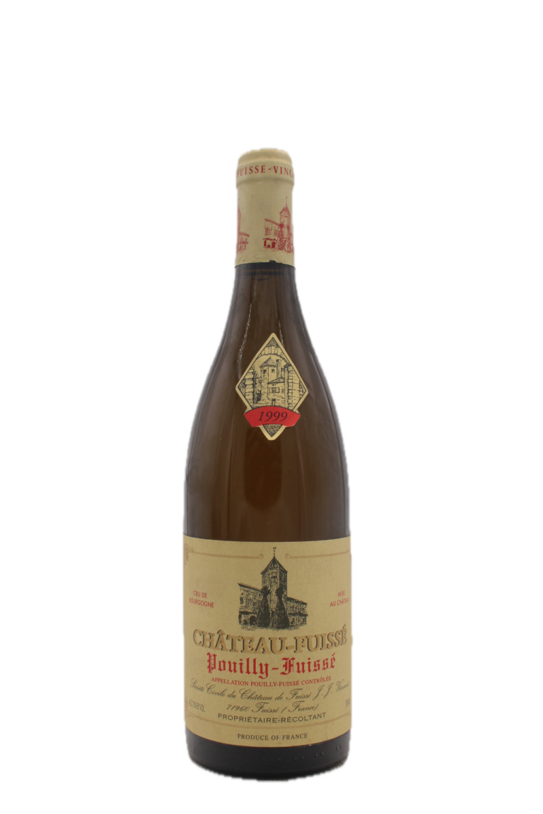 Chateau Fuissé- Pouilly Fuissé Cru De Bourgogne 1999