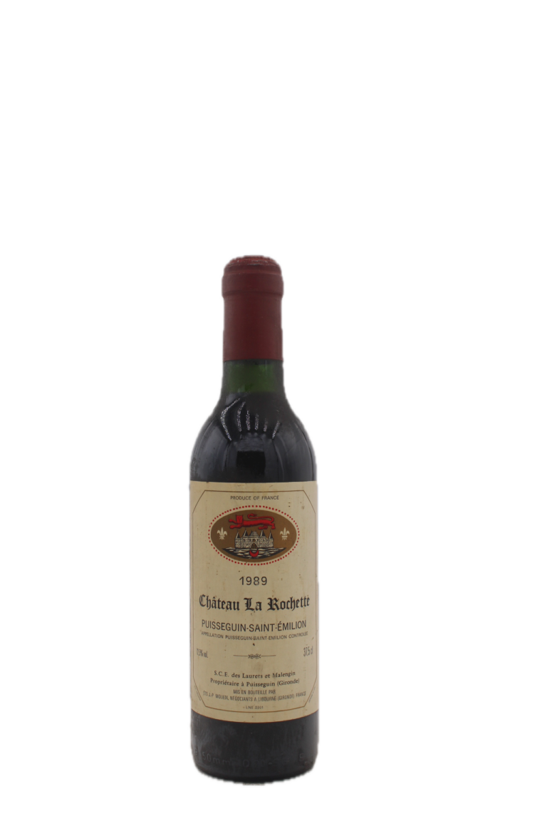 Château la Rochette - Puisseguin-Saint-Émilion 1989 (Half Bottle)