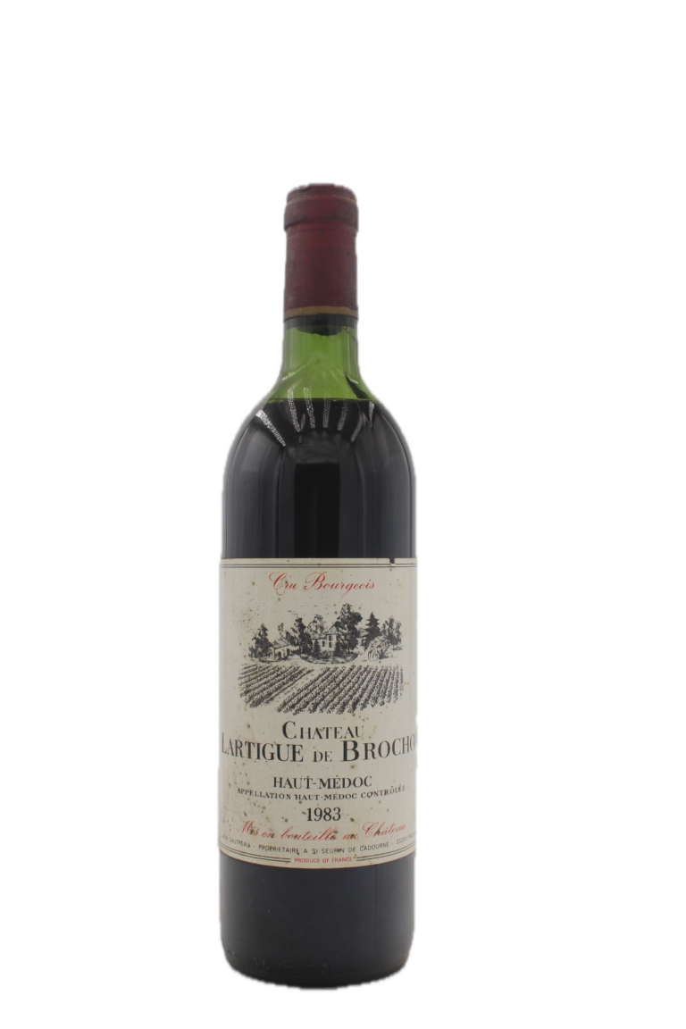 Château Lartigue de Brochon - Haut-Médoc Cru Bourgeois 1983