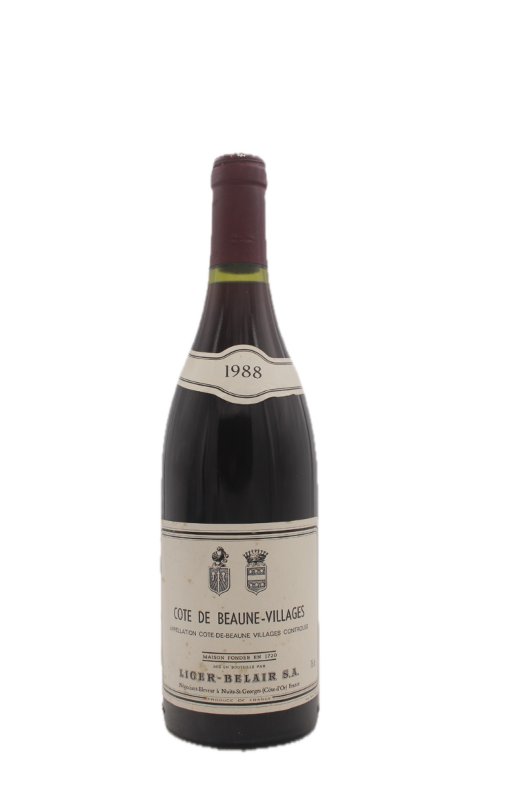 Liger-Belair - Cote de Beaune Villages 1988