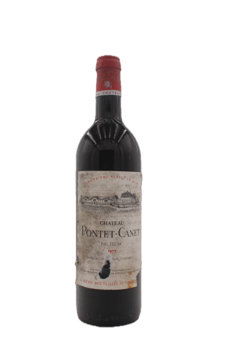 Château Pontet-Canet - Pauillac Grand Cru Classe 1977