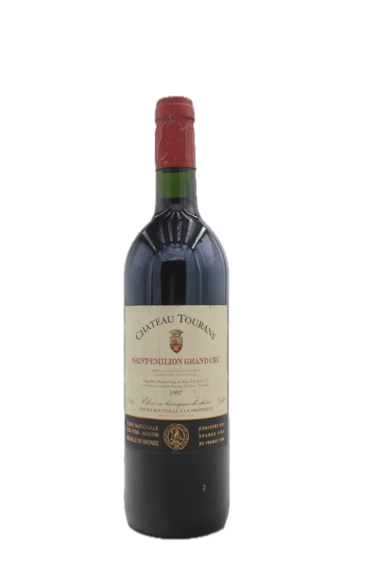 Château Tourans - Saint Emilion Grand Cru 1997